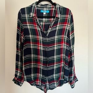 NWOT buttons flannel button up
